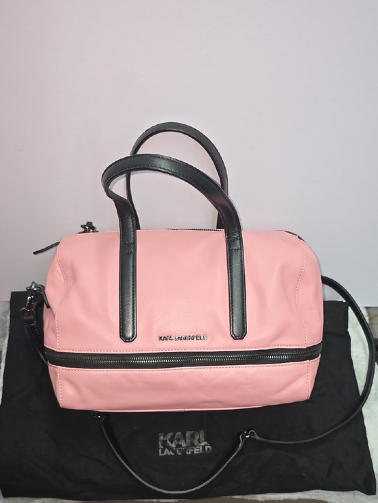 Karl Lagerfeld Handbags - Karl Lagerfeld Leather Satchel